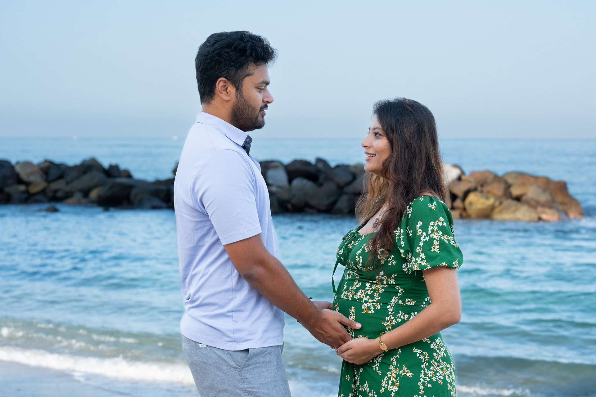 maternity session Los Muertos beach Puerto Vallarta